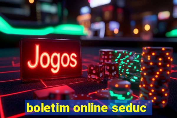 boletim online seduc